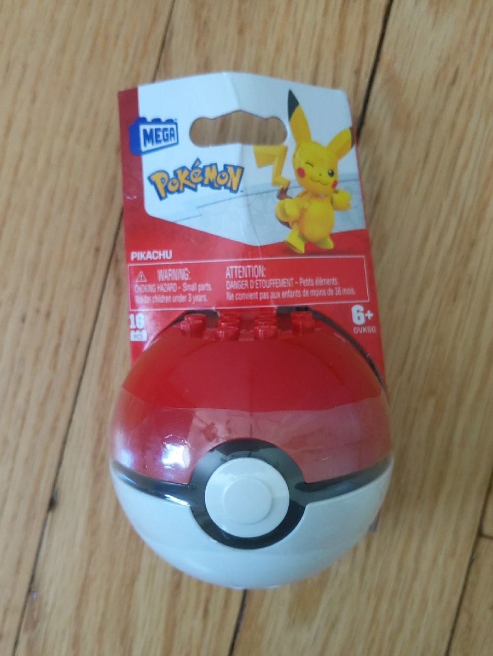 MEGA Pokemon Pikachu Building Toy Kit (16 pieces)
